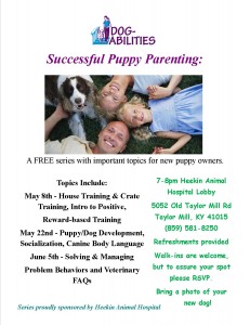 Puppy Informational Sessions