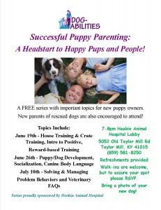 Informational Dog Sessions_June